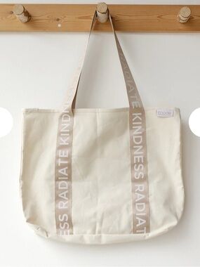 Radiate Kindness Canvas Tote Bag shopmode fashion